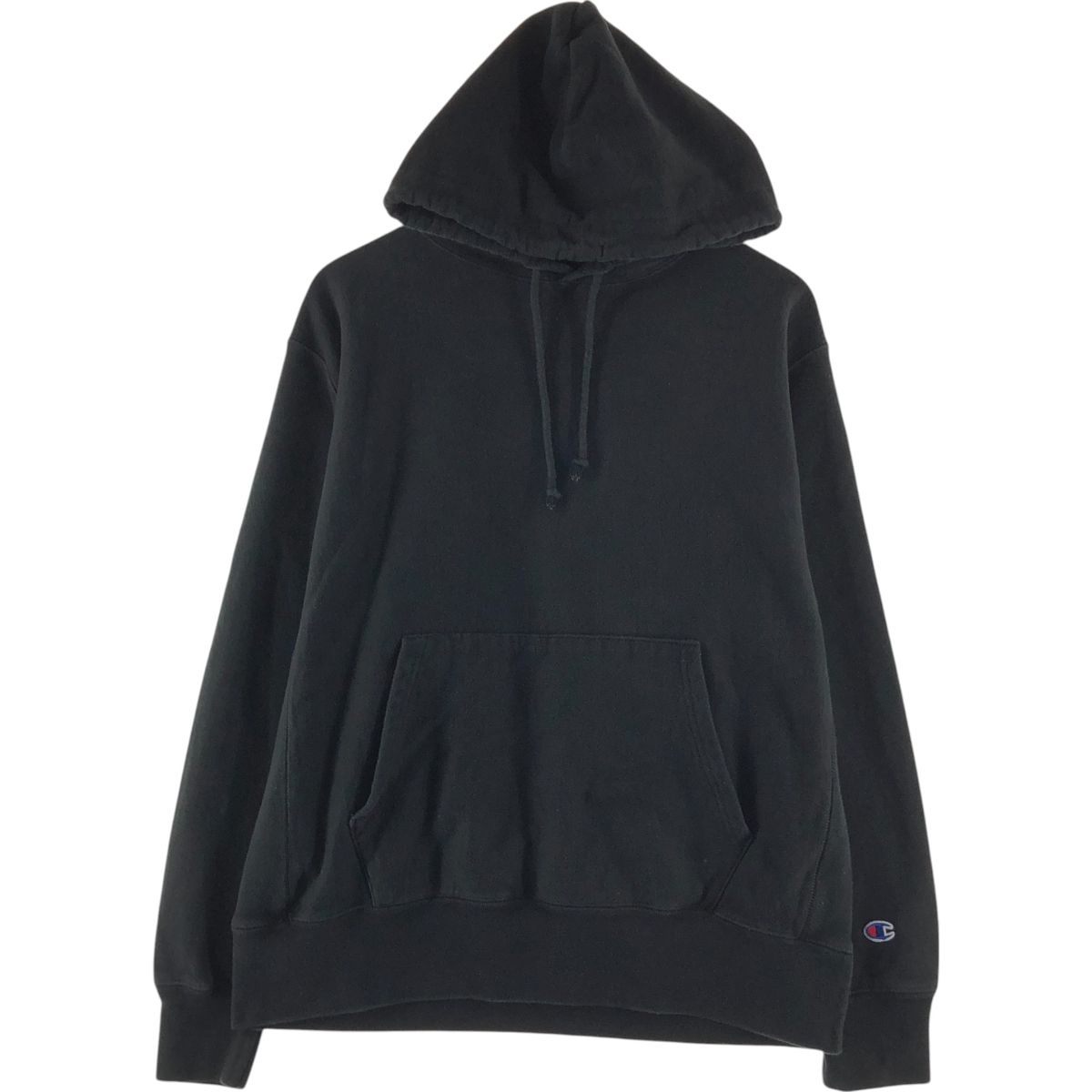 古着 00年代 チャンピオン Champion REVERSE WEAVE リバースウィーブ 無地 ブランクスウェットシャツ パーカー メンズL相当/eaa506212