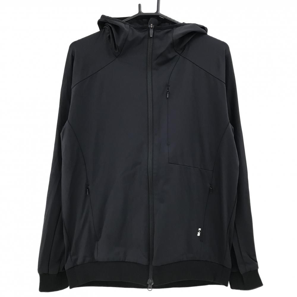 ケースリービー ジップパーカー 黒 ストレッチ ナイロン混 ジップポケット ジャケット メンズ 2 ゴルフウェア K-3B