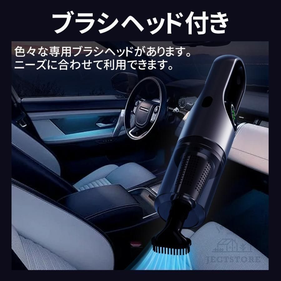  掃除機 コードレス 充電式 強力吸引 サイクロン式 45000 Pa 軽量ハンディ掃除機 USB TypeC充電式 スティック 一人暮らし 省エネ 女性 アイロン 衣類ケア家電