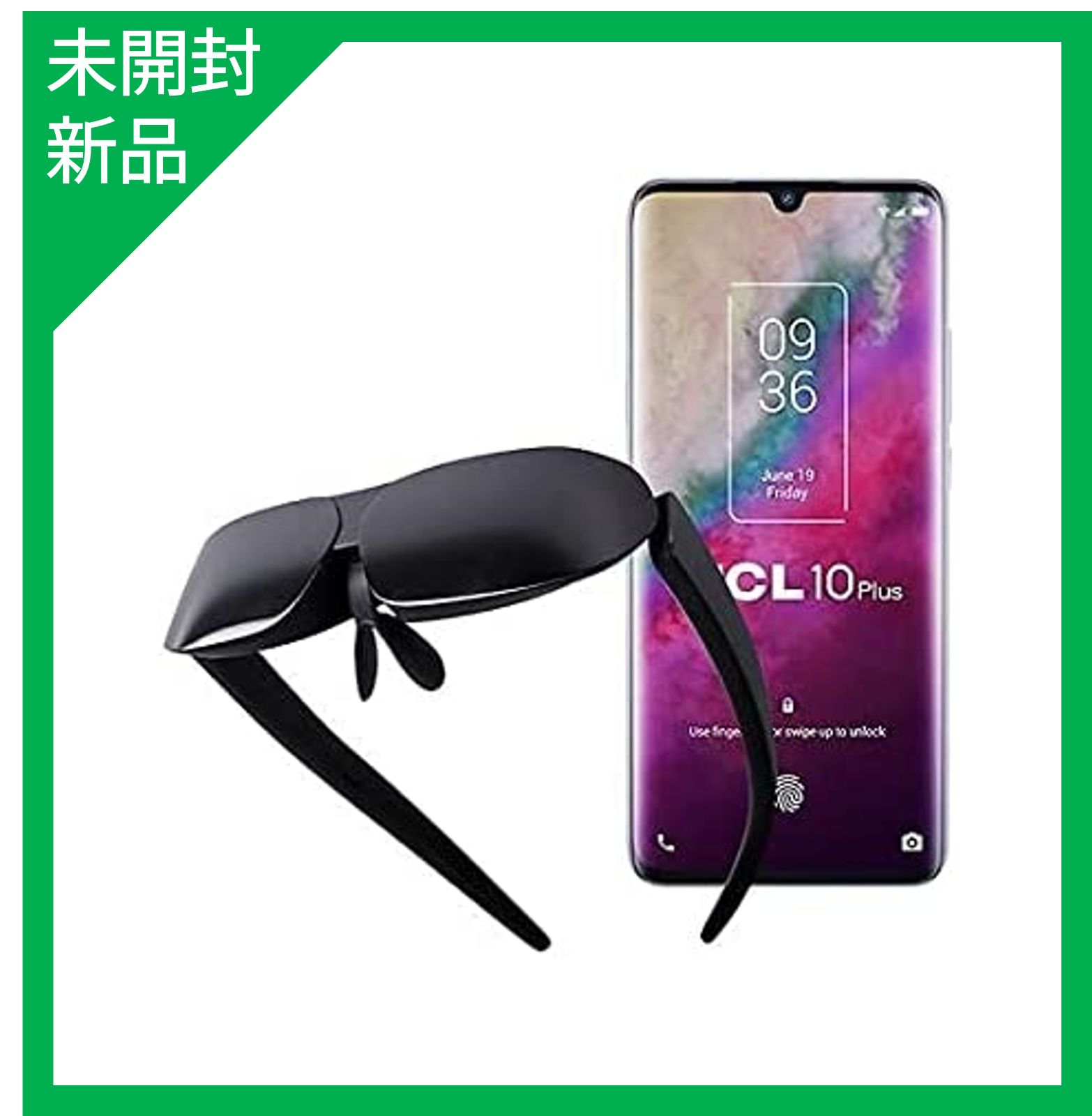 レア商品 TCL10Plus + Moled G SIMフリースマホVRゴーグル 