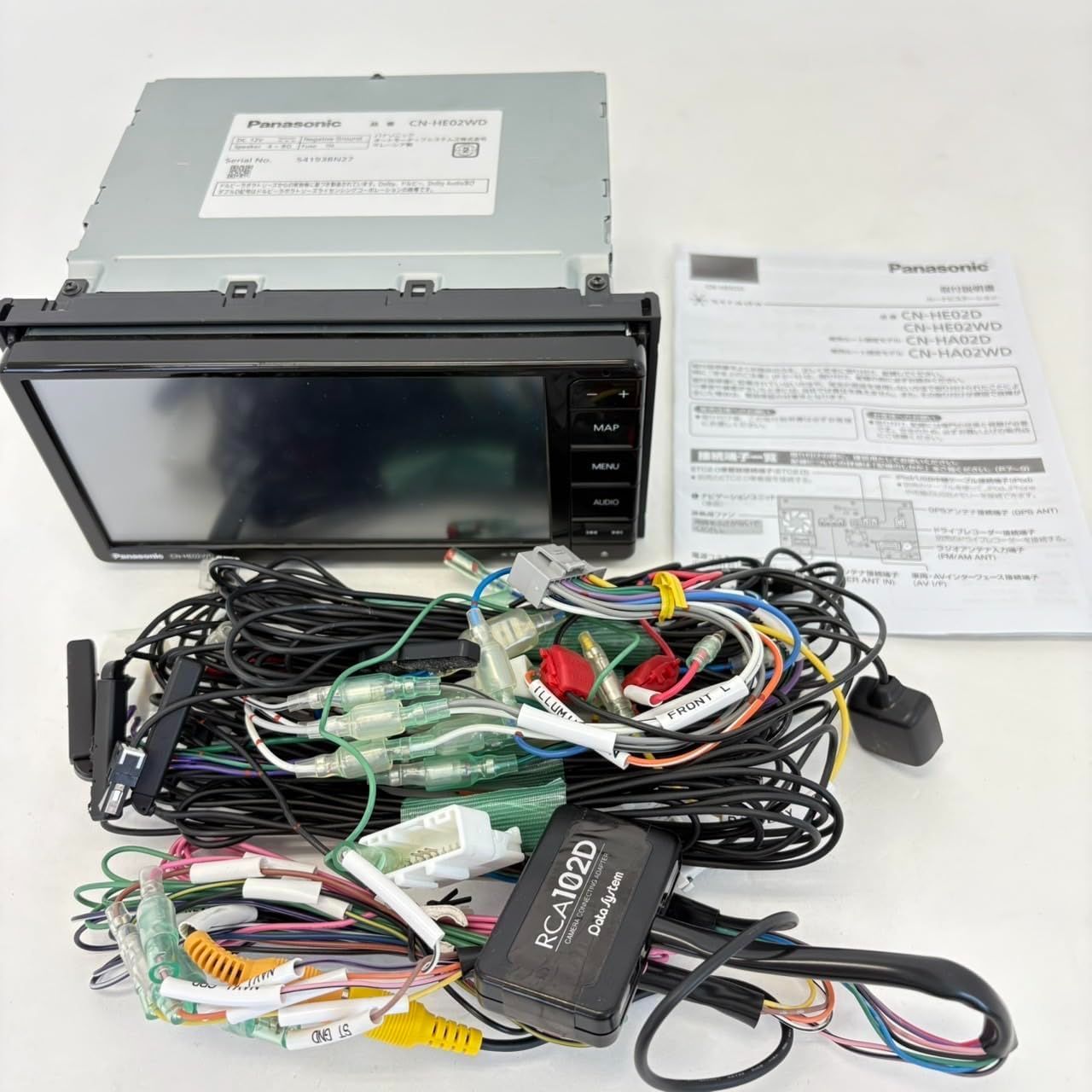 Panasonic CN-HE02D カーナビ中古美品 e-naviya2_cn-he02d