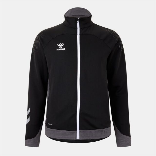 【送料無料】 ヒュンメル レディース ジャケット・ブルゾン アウター POLY ZIP JACKET Black