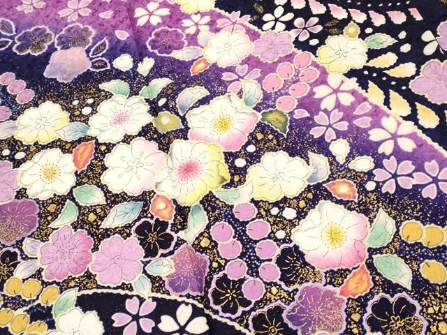 平和屋本店□極上 越後十日町の一流染匠 桐屋・翠山工房 正峰 振袖