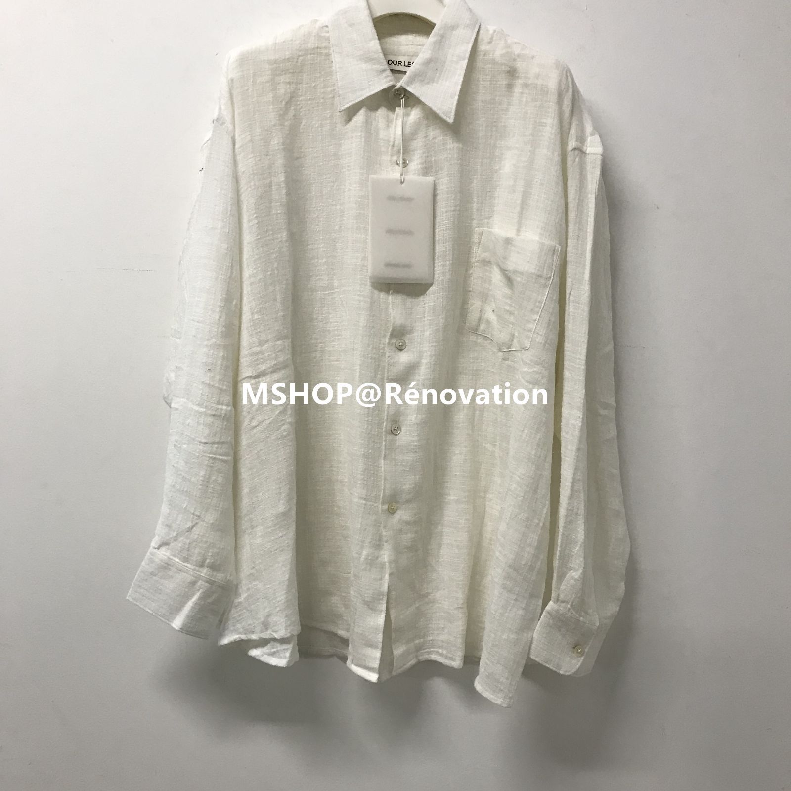 OUR LEGACY アワーレガシー coco shirt ホワイト