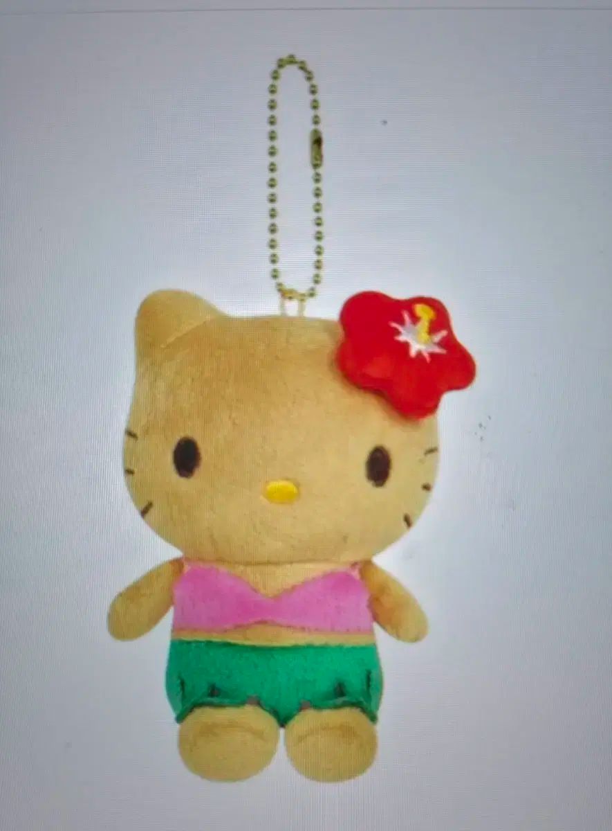 ハローキティ 夏休み海バージョン ダイカットメモ 日焼けキティ ハロー