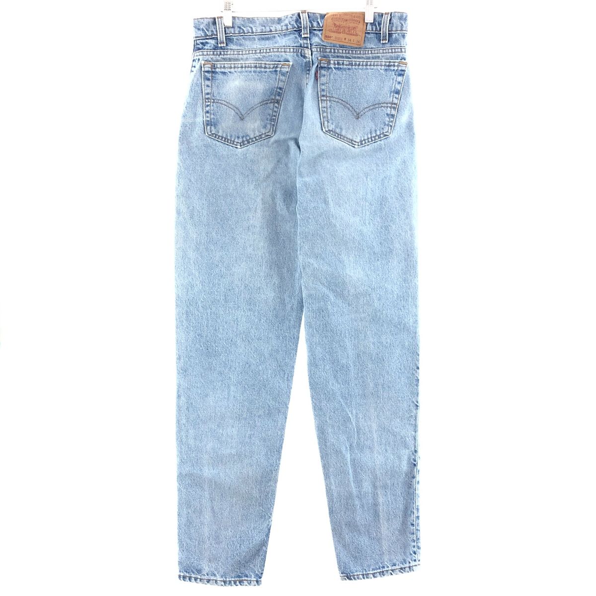 古着 90年代 リーバイス Levi's 550 RELAXED FIT TAPERED LEG テーパードデニムパンツ USA製 メンズw33  ヴィンテージ/eaa391830