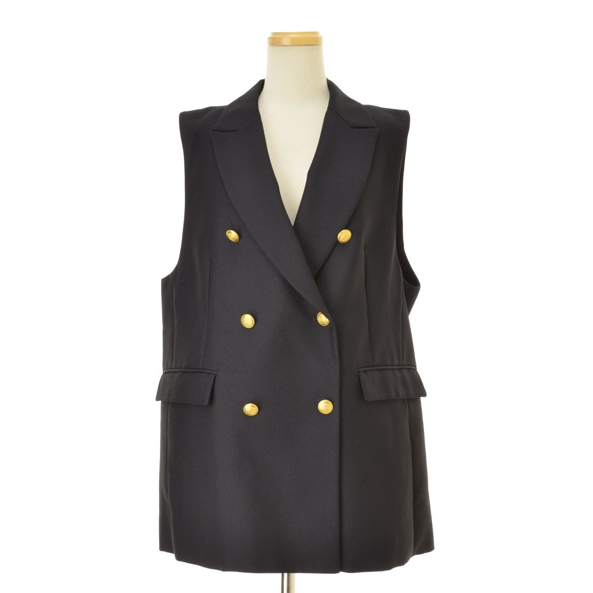 JOURNAL STANDARD - 【JOURNALSTANDARDrelume】23011462703110 T/Wギャバネイビージレロングベスト JOURNALSTANDARDrelume T/Wギャバネイビージレ JOURNALSTANDARDrelume