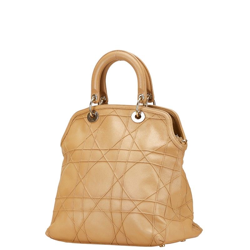 ディオール ハンドバッグ ベージュ 楽天市場】【中古】DIOR レディディオール カナージュ ミニ 2WAY