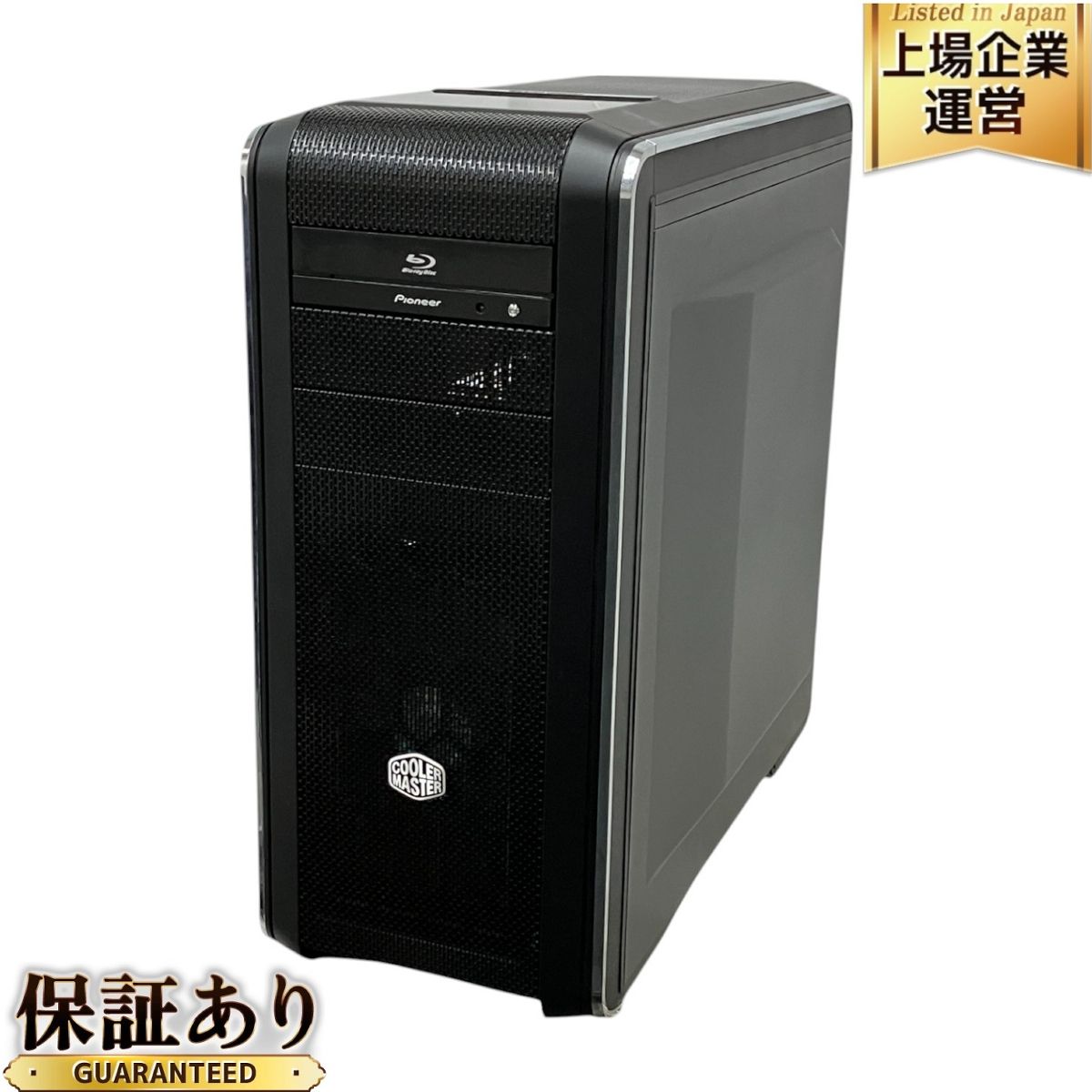 自作パソコン COOLERMASTER デスクトップ パソコン i7 7700 16GB SSD 525GB HDD 2TB GTX 1080 OS無 中古 M9729122