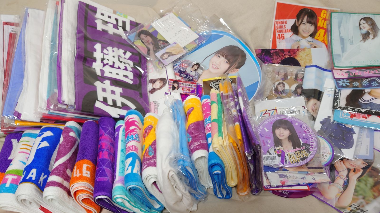 マルチボーダーシリーズ 乃木坂46 グッズ まとめ売り マフラータオル