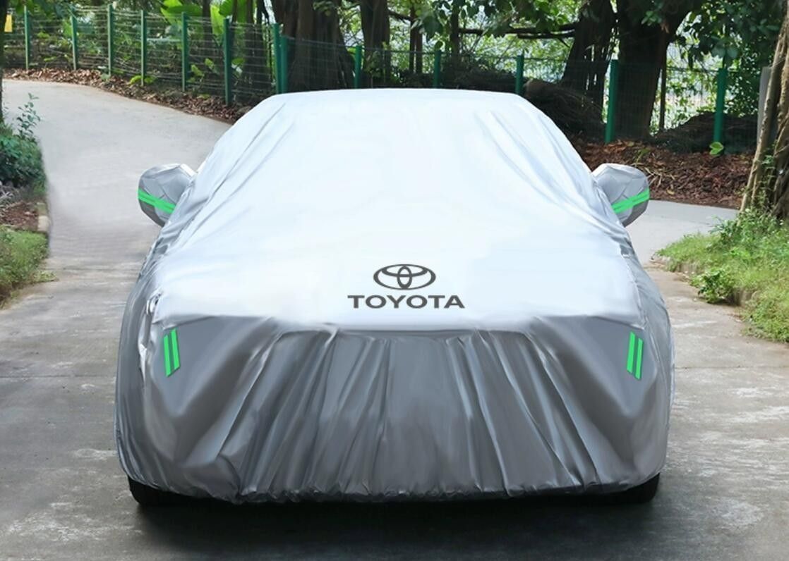 トヨタ ボディカバー トヨタ自動車 日よけ 防水 防塵 防風 カーカバー シルバー