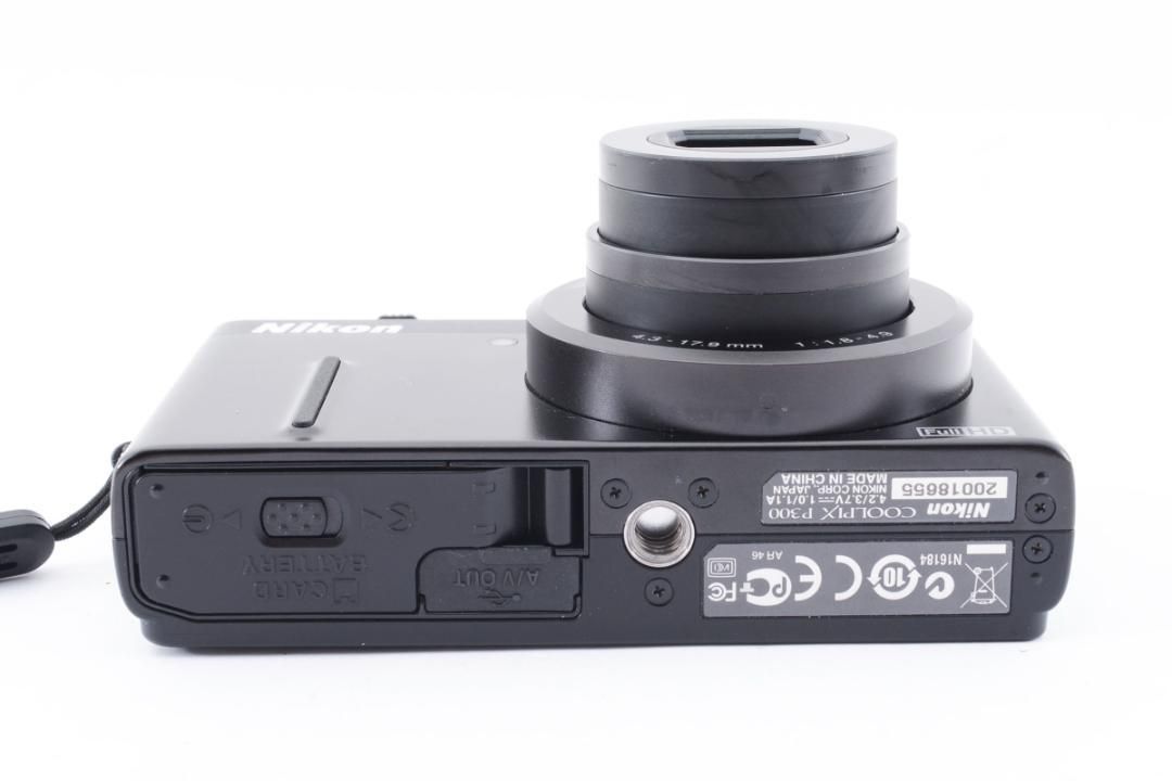 ✨美品✨Nikon COOLPIX P300 ブラック コンパクトデジタルカメラ-