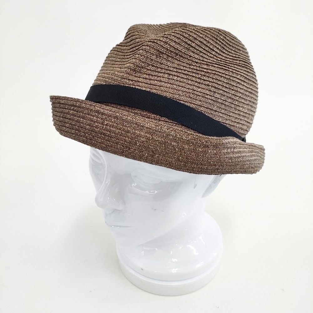北欧、暮らしの道具店】マチュアーハ / BOXED HAT（つば幅7cm） mature