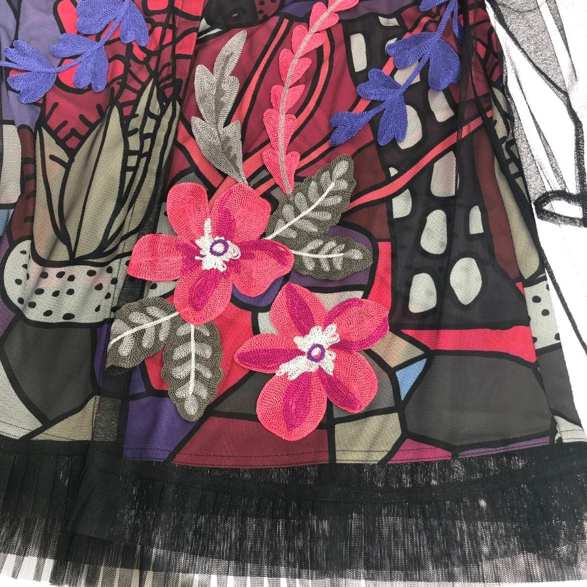 TOKUKO 1er VOL トクコ・プルミエヴォル 刺繍 シアー 長袖