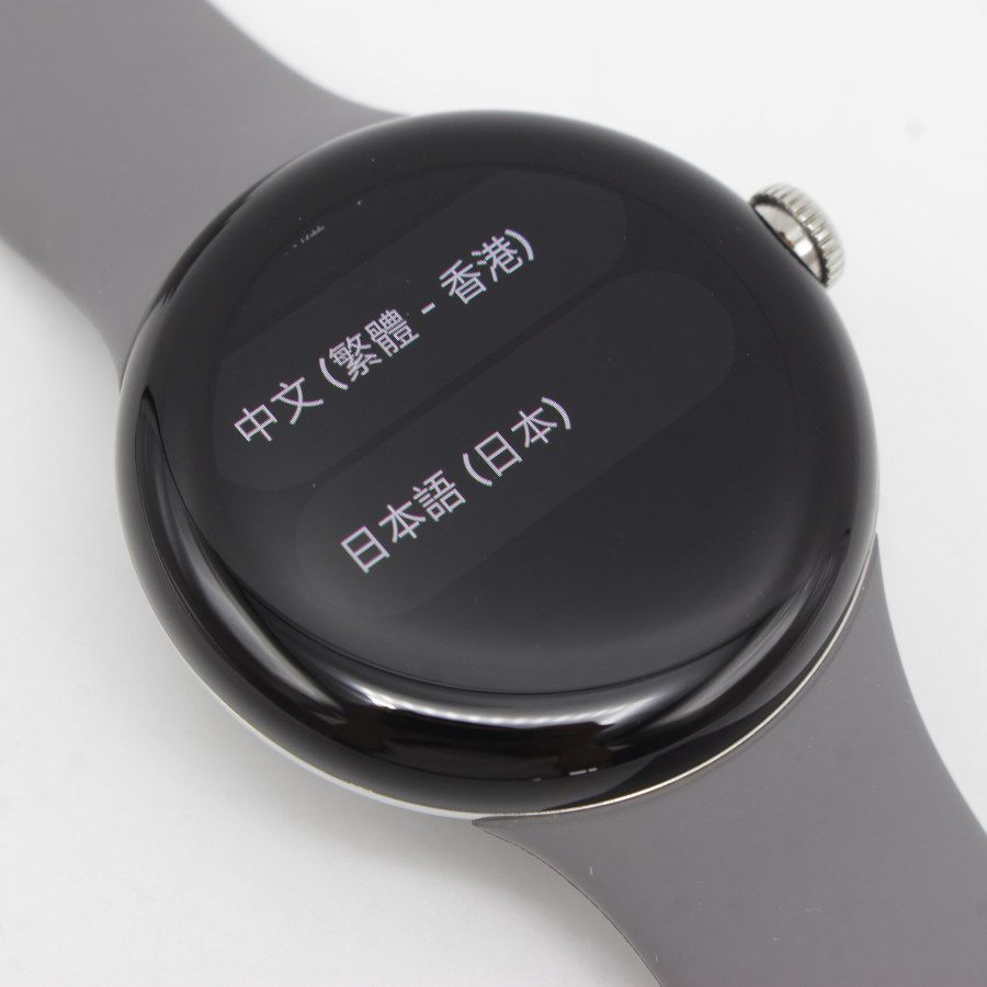 美品】Google Pixel Watch LTE GA04311-TW チャコール スマート 美品】Google Pixel Watch LTE GA04311-TW チャコール スマート