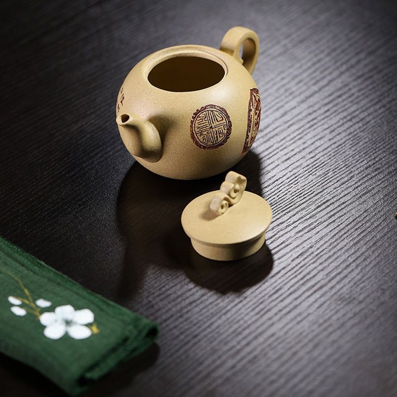 茶壷 急須 紫砂壺 ティーポット 常滑焼 紫砂茶器 唐物紫泥急須 紫砂壺 