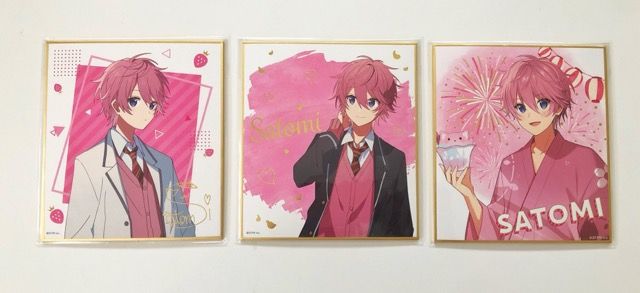 すとぷり さとみくん ミニ色紙 5枚セット【I0087-007】145 - メルカリ