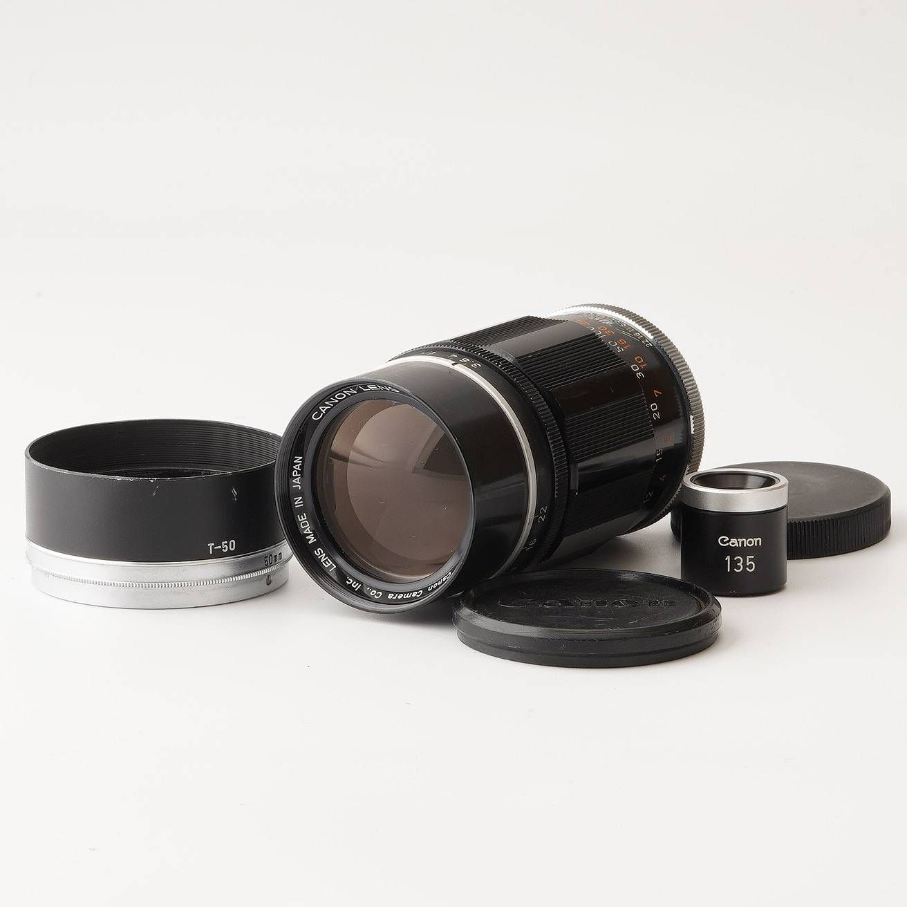 キヤノン Canon 135mm F3.5 ライカ L39マウント 135mmビュー
