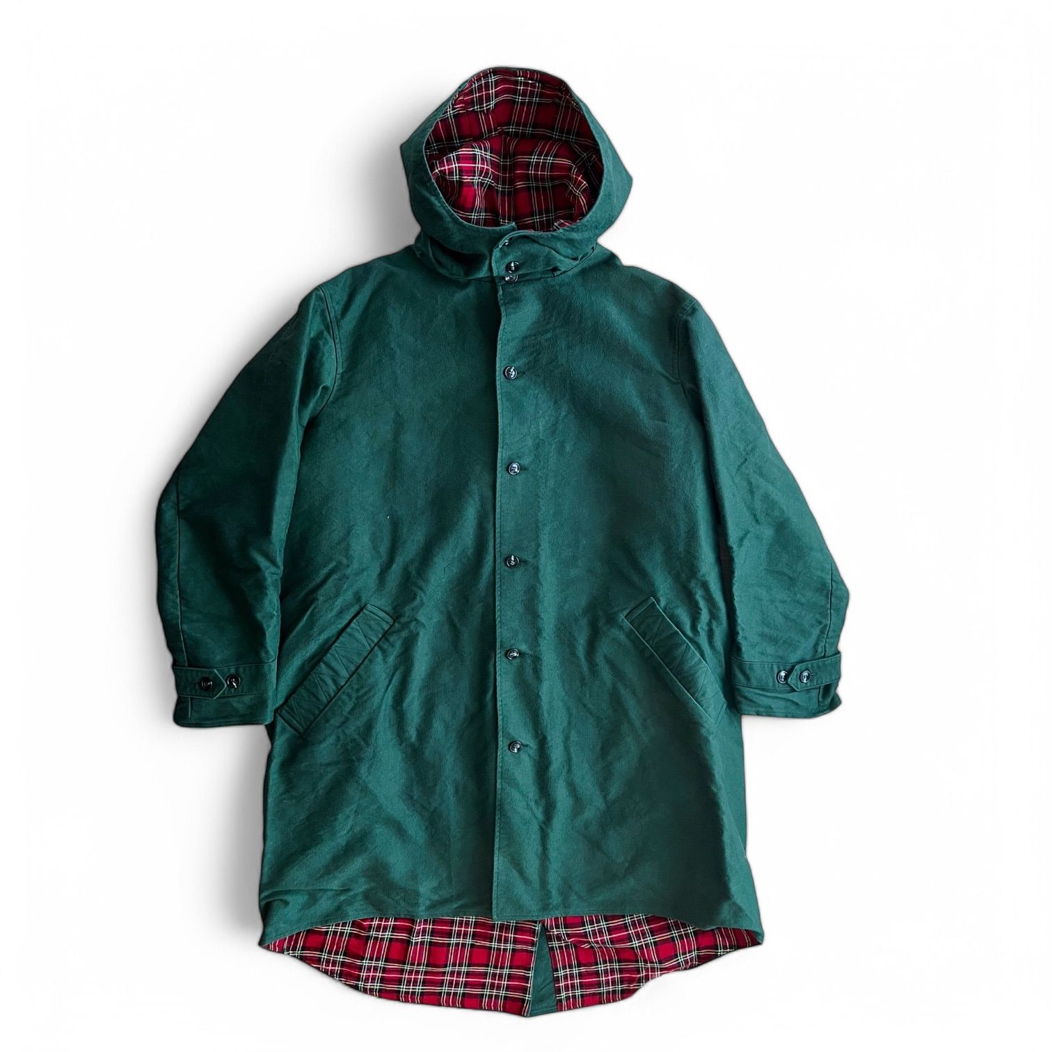 Chez Vidalenc シェヴィダレンク 2022AW New Parka Chez Vidalenc シェヴィダレンク New Parka Cotton Moleskin (FOREST