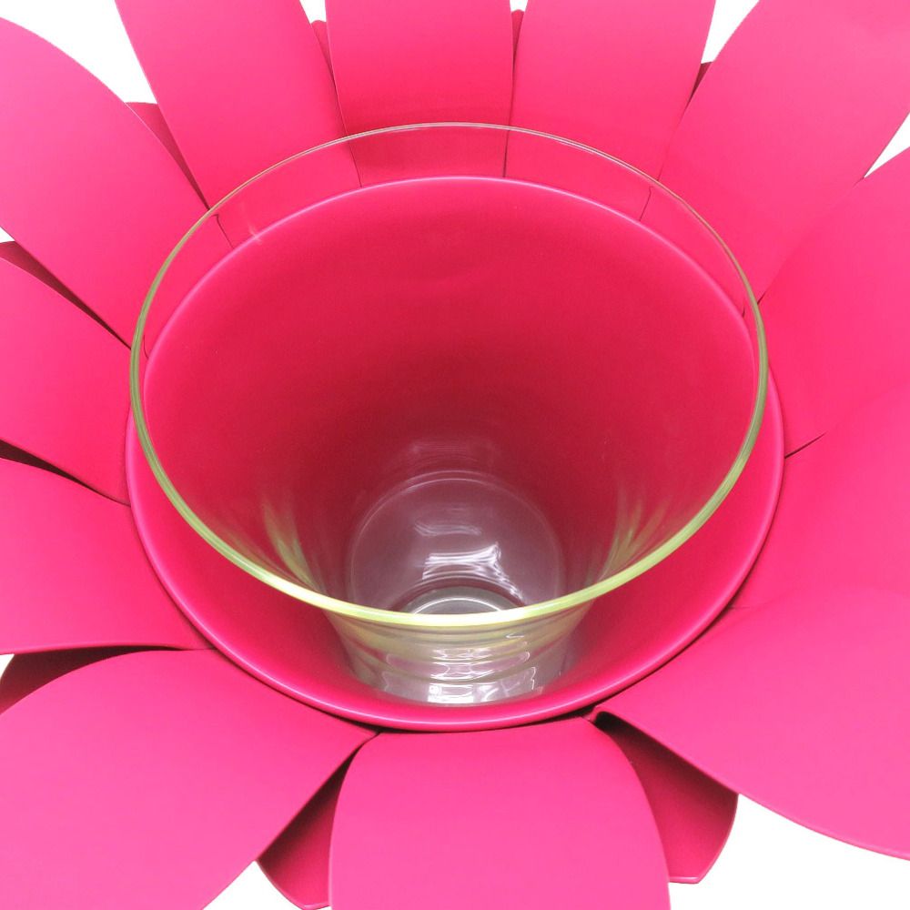 未使用 ルイ ヴィトン トロピカリストの花瓶 GI0335 レザー ネイビー ピンク 花瓶 Tropicalist Vase LV 0051  LOUIS VUITTON