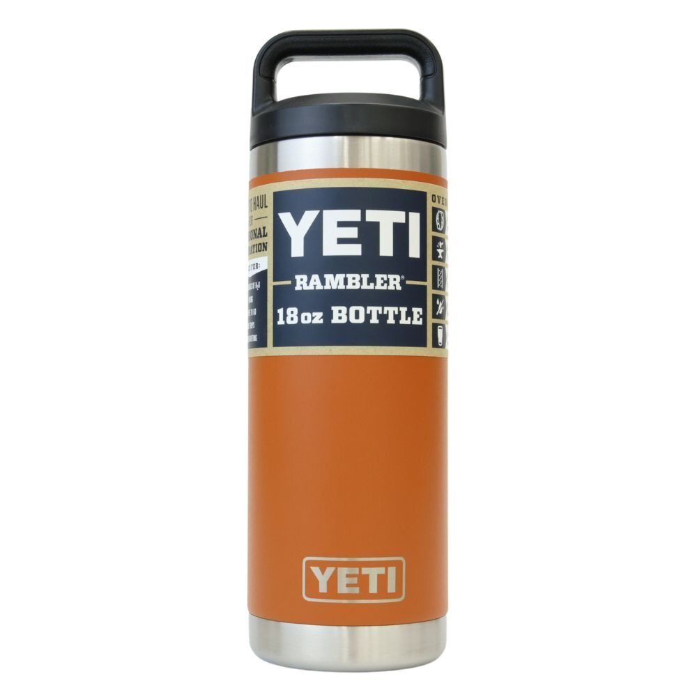 展示 YETI イエティ ランブラー 18オンス ボトル クレイ アウトドア キャンプ用品 水筒 沖縄 離島 配送不可 併 Iア3