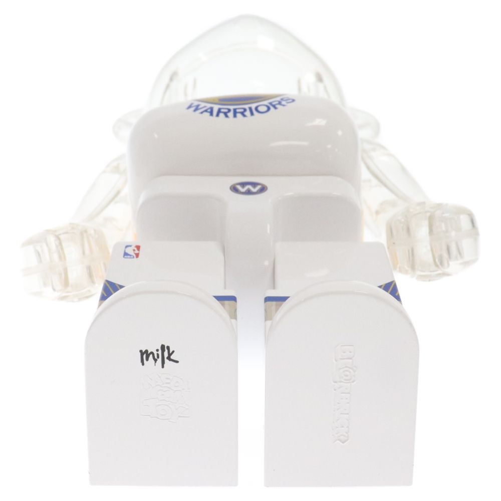 MEDICOM TOY - MEDICOM TOY メディコムトイ BE@RBRICK x NBA Golden State Warriors 400% ベアブリック ゴールデンステート ウォリアーズ フィギュア 人形 ホワイト Bearbrick x NBA Golden State Warriors 400% - US