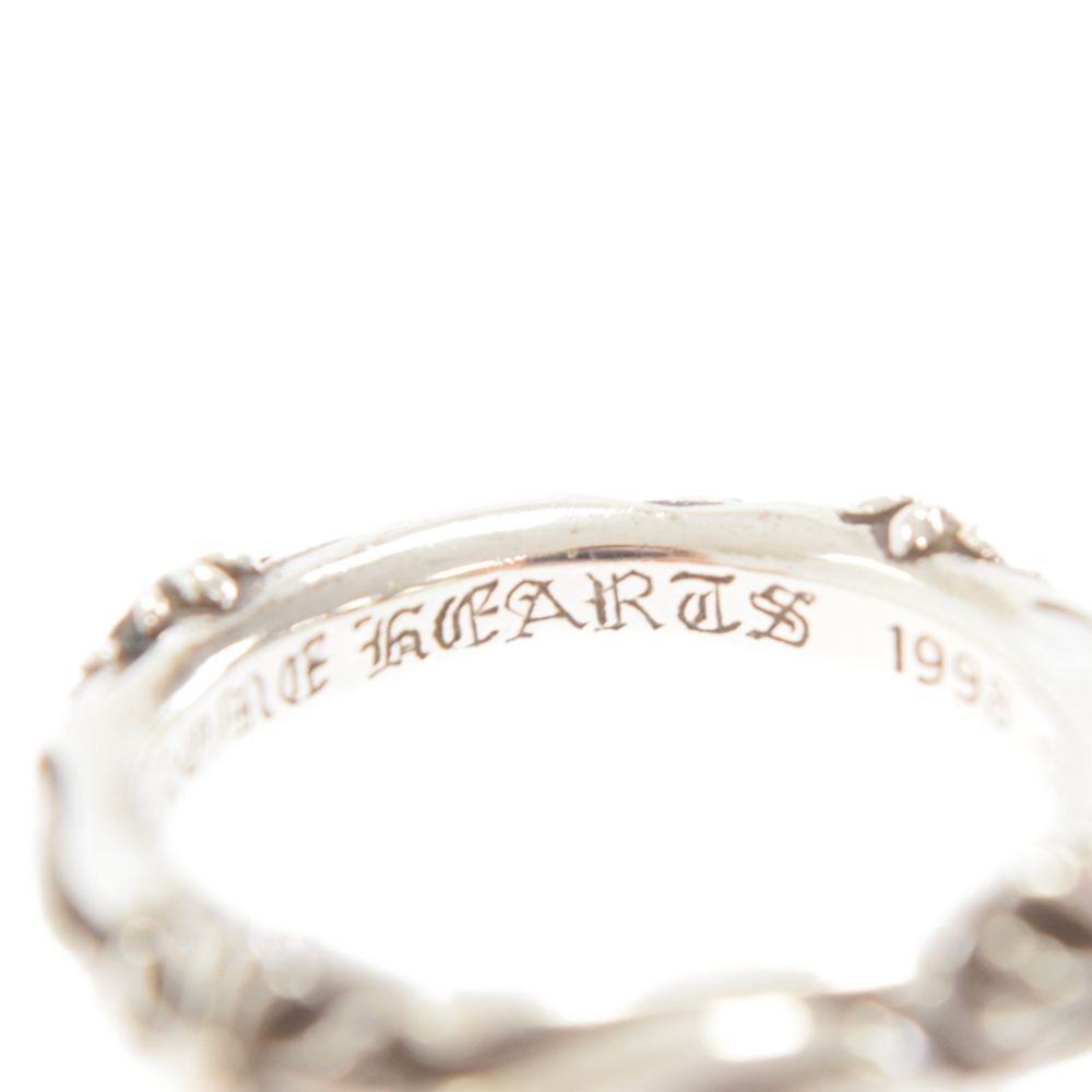 CHROME HEARTS (クロムハーツ) SBT BAND SBT バンド リング シルバー