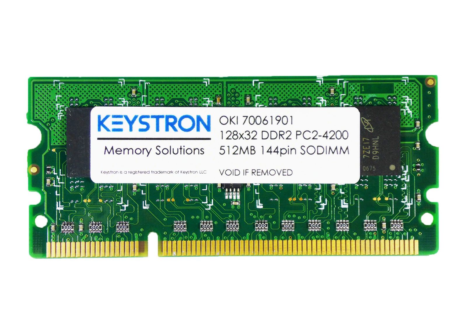 ( OKI P / N 70061901 ) 512 MB ddr2 144pinメモリRam for OKIカラープリンタc711 N、c711dn、c711dtn、c711wt、c831、c831dn、c841、c841 N、c841dn 