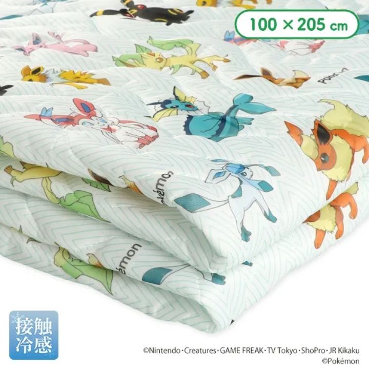 ポケモン敷きパッド掛け布団カバー敷き布団カバーイーブフレンズ