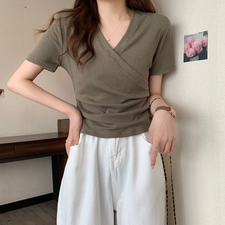tシャツ バレリーナ カシュクール レディース バレリーナ カシュクール（Tシャツ/カットソー）｜MILK（ミルク