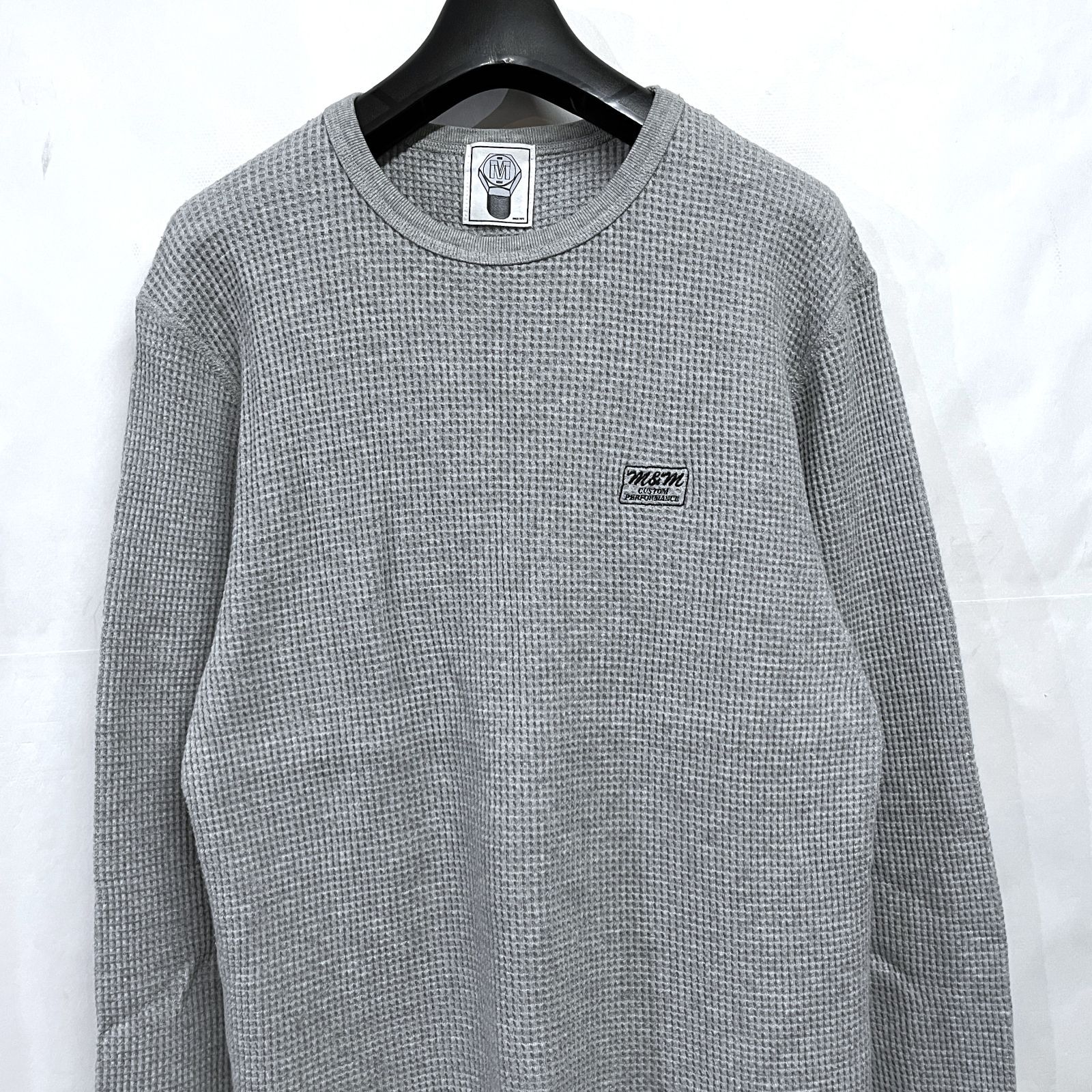 M&M CUSTOM PERFORMANCE サーマルロンT ワッフル 長袖 白 M&M CUSTOM PERFORMANCE サーマルロンT ワッフル 長袖 白｜Yahoo