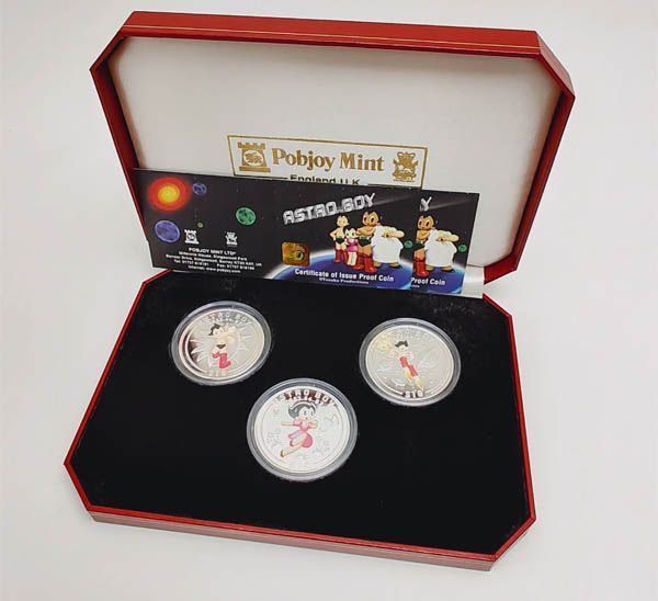 【 鉄腕アトム10ドル銀貨 】 銀貨セットSILVA 925 Yahoo!オークション -「鉄腕アトム銀貨」(貨幣) の落札相場
