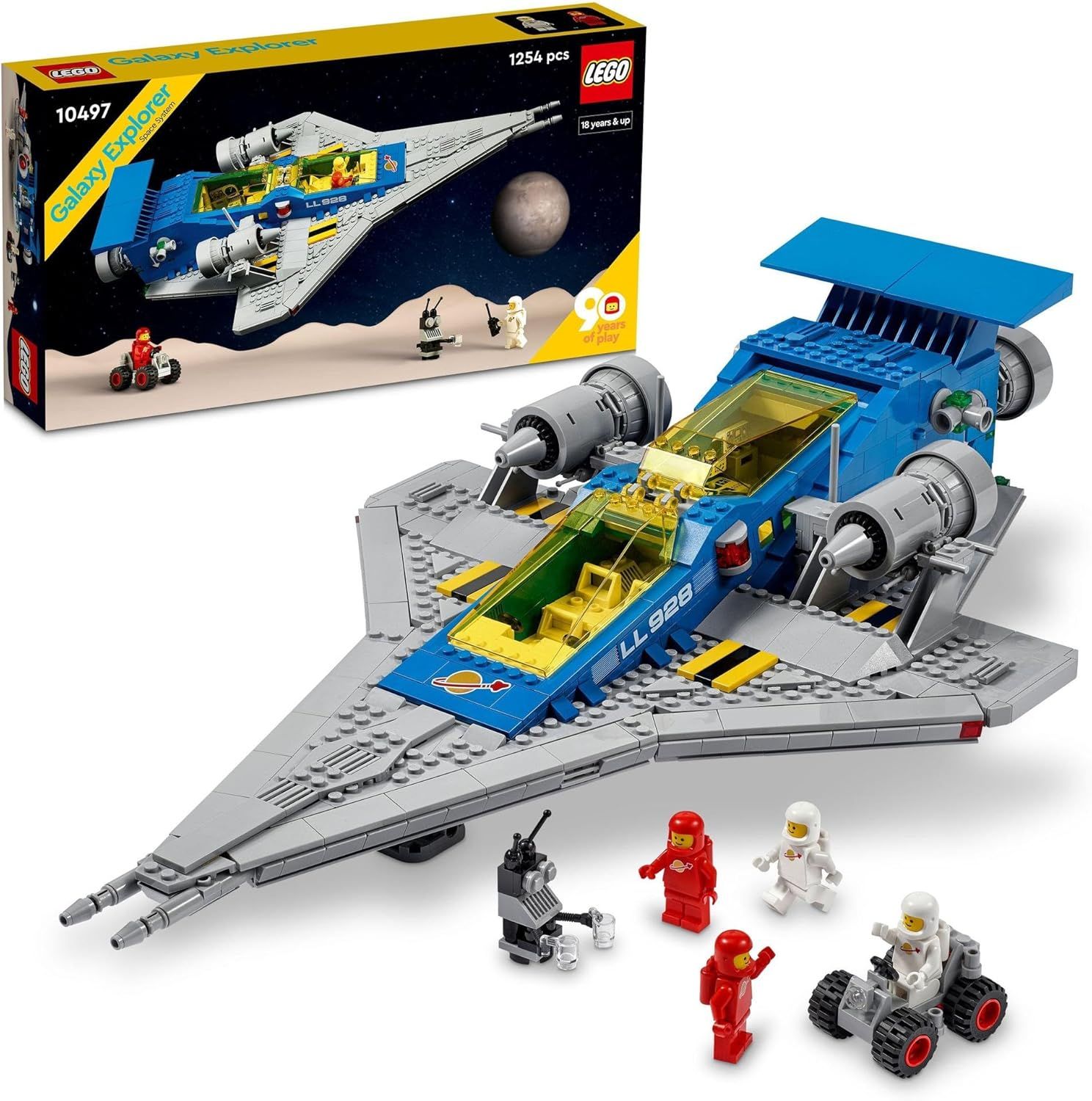 レゴ(LEGO) 銀河探検隊 誕生日プレゼント 10497 おもちゃ ブロック プレゼント 宇宙 うちゅう 飛行機 ひこうき 男の子 女の子 大人