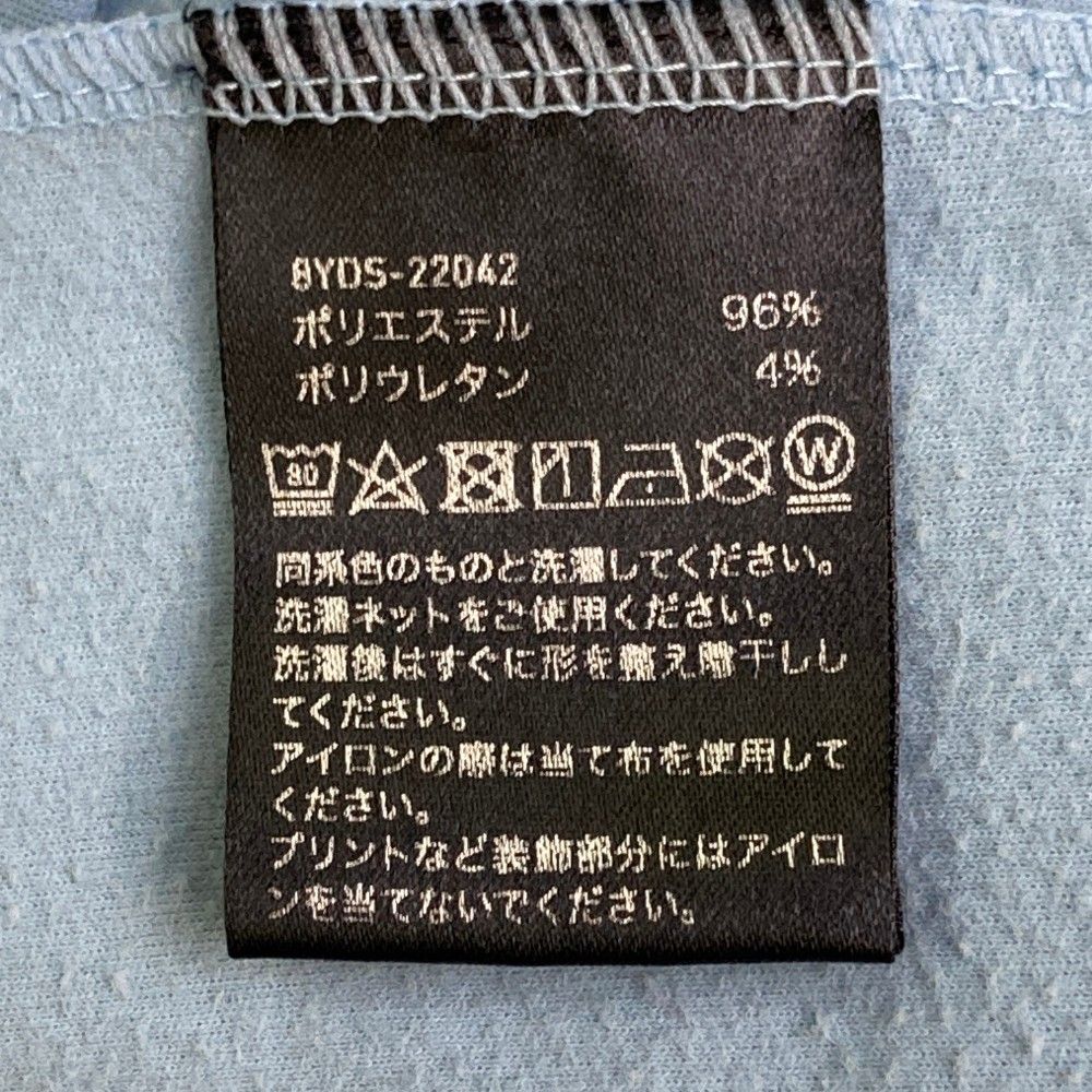 サイズ：S 8YARDS ハチヤーズ 長袖ハイネックTシャツ ブルー系