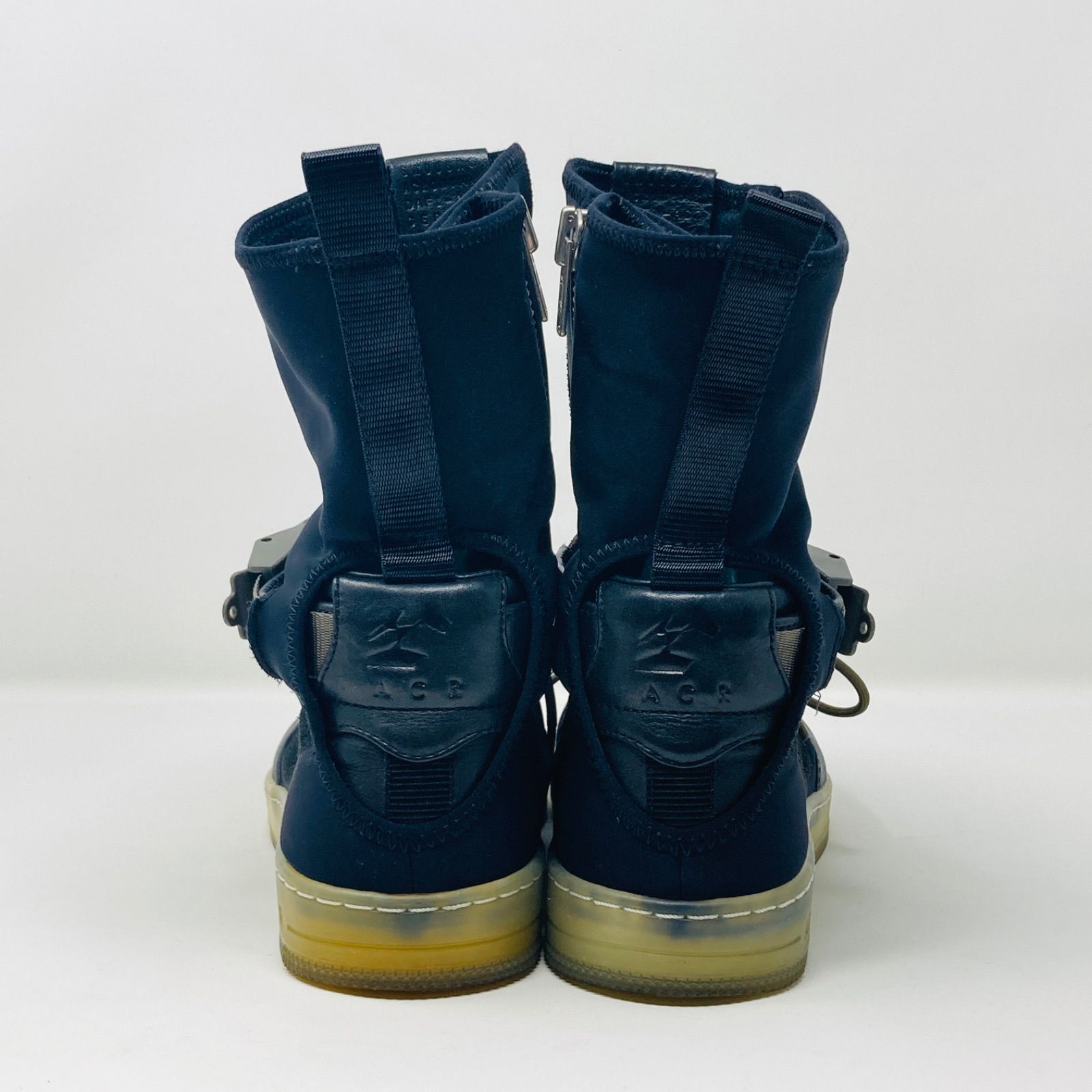 US9.5/27.5cm】NIKE AF1 DOWNTOWN HI SP / ACRONYM BLACK / MIDIUM 