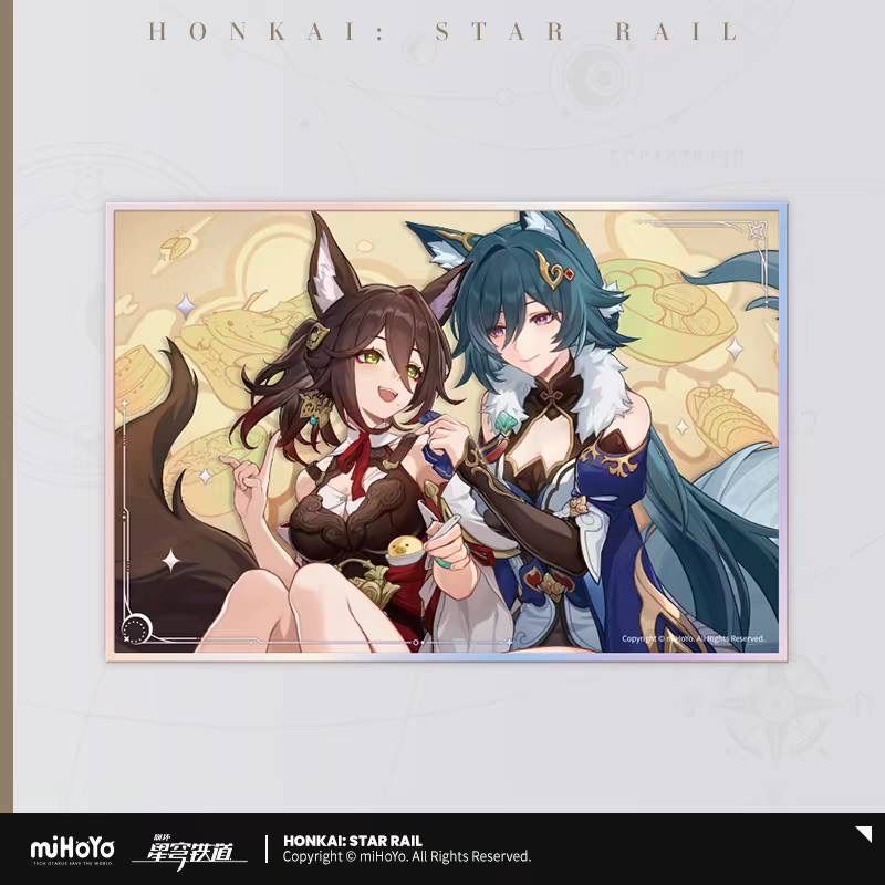 公式正規品 星間旅行 アクリル色紙 崩壊スターレイル レイシオ