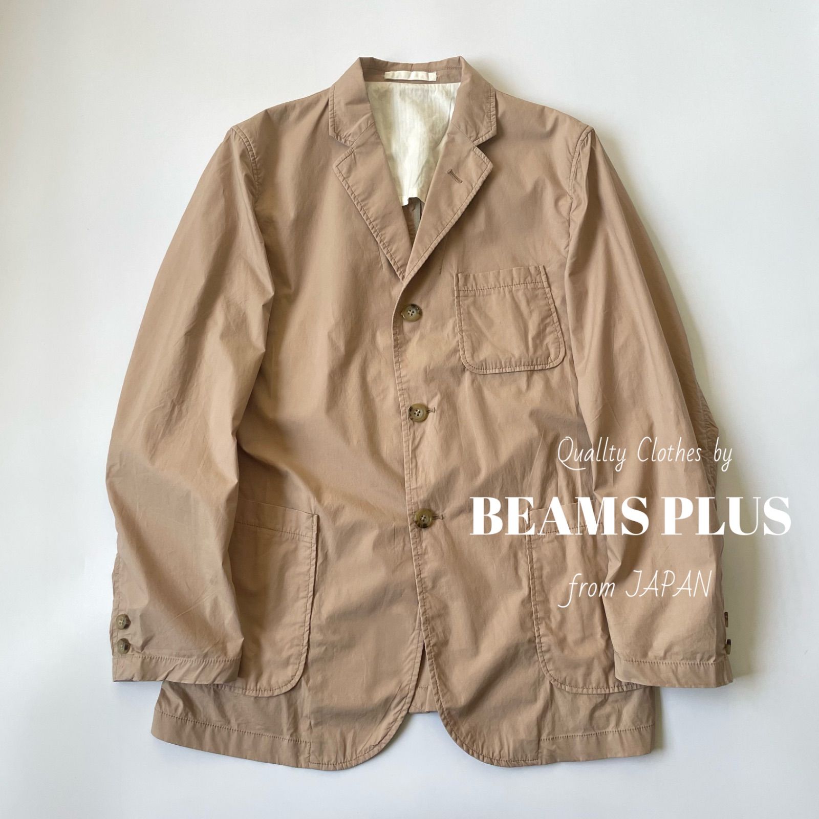 BEAMS PLUS / タイプライタークロスイージージャケット