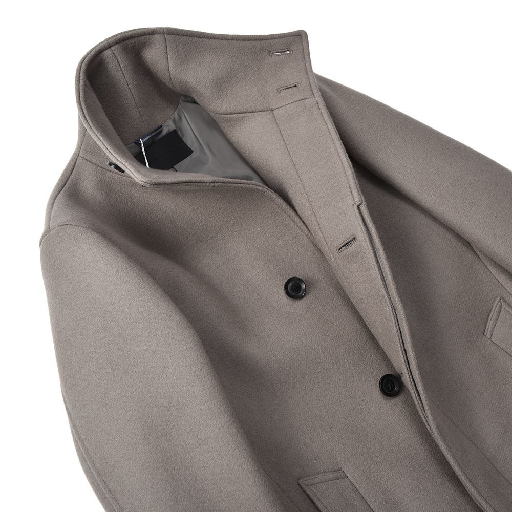 junhashimoto｜ジュンハシモト C04 H3 STAND COLLAR COAT カシミヤ
