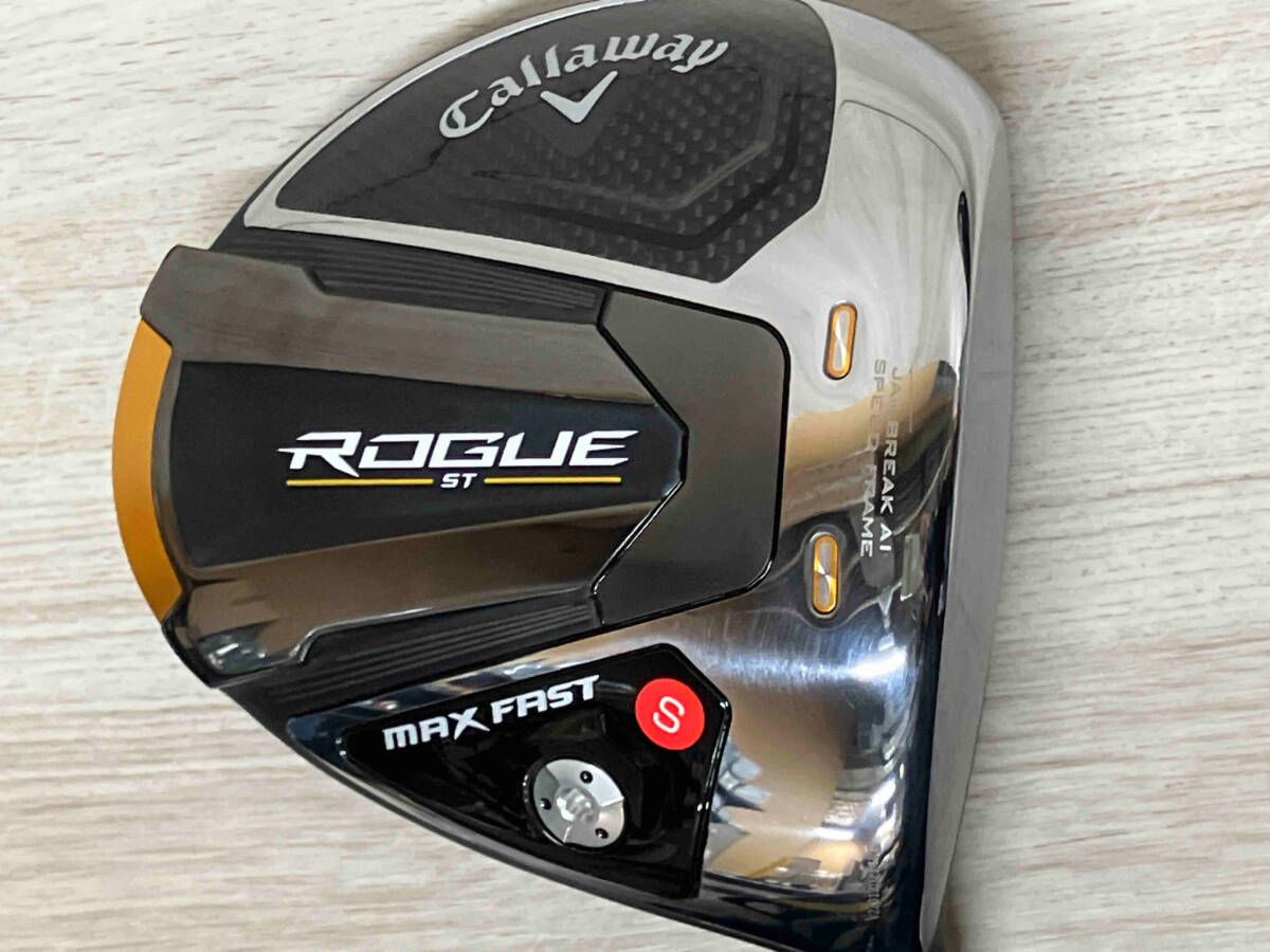 Callaway ROGUE ST MAX FAST ドライバー キャロウェイ FLEX S ロフト角 9.5° ヘッドカバー付き 男性右利き用 ゴルフ クラブ