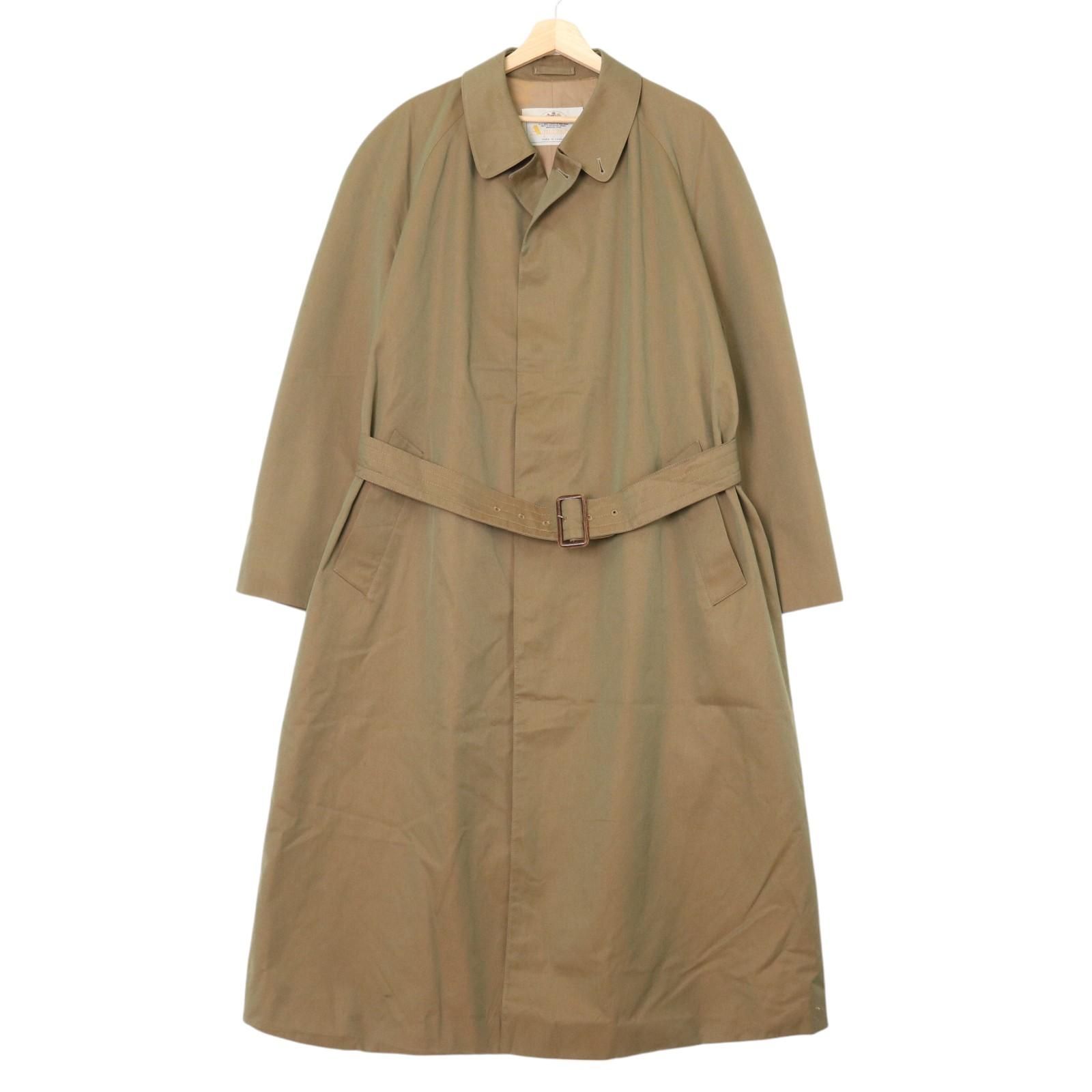 80年代 カナダ製 Aquascutum アクアスキュータム ステンカラーコート