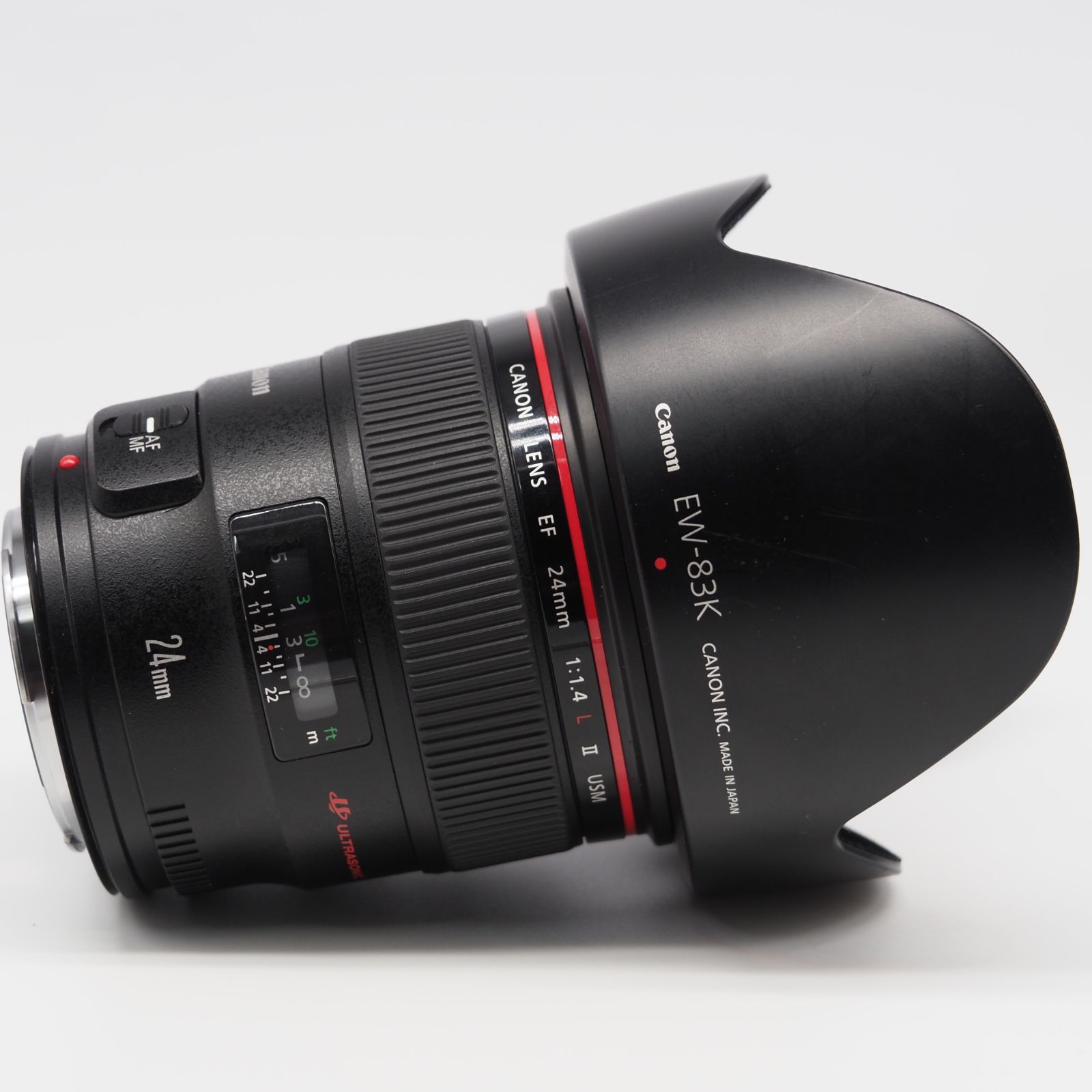 広角単焦点 EF24mm F2.8 IS USM - レンズ(単焦点)