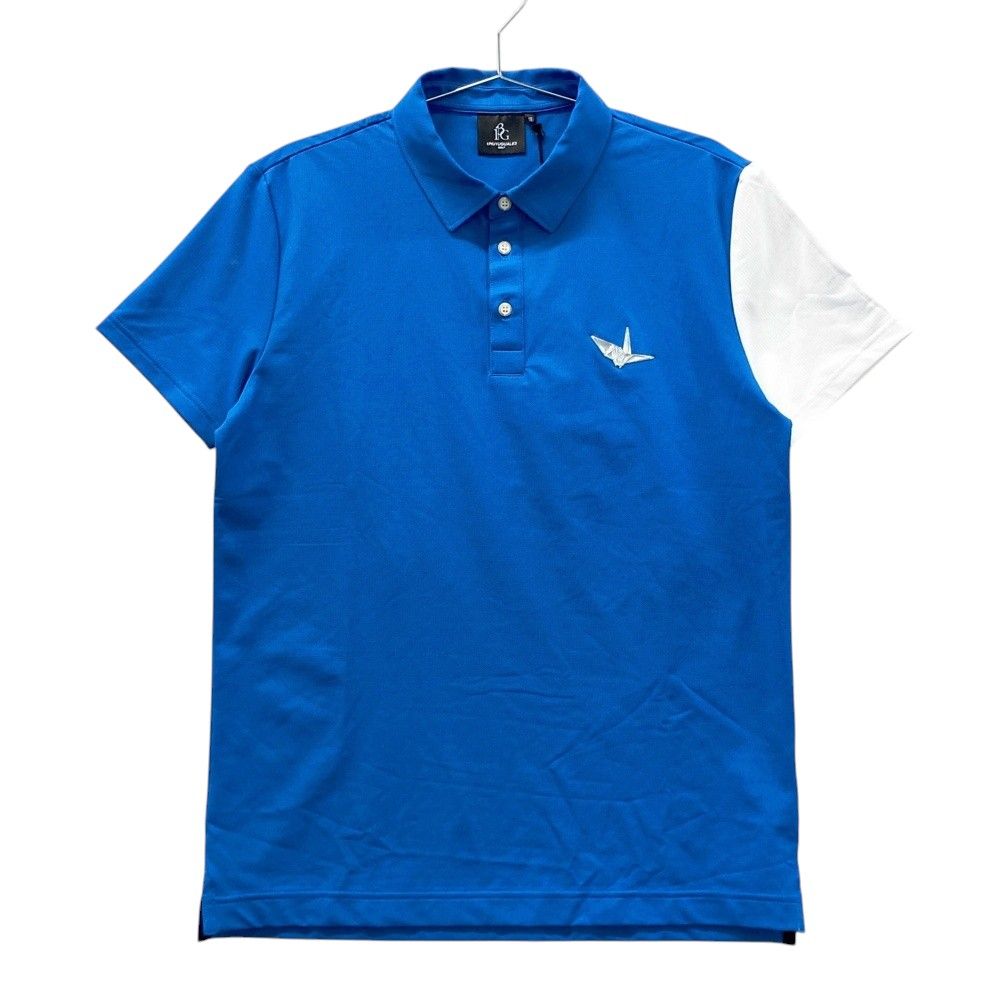 サイズ 3 1PIU1UGUALE3 GOLF GDT001 半袖ポロシャツ デル ピエロ ブルー系 240101531412 ゴルフウェア メンズ ストスト