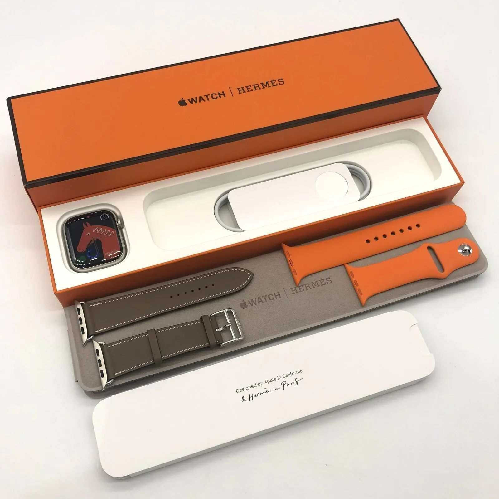 ▽【極美品】 Apple Watch Hermès Series 8 GPS + Cellular 45mm