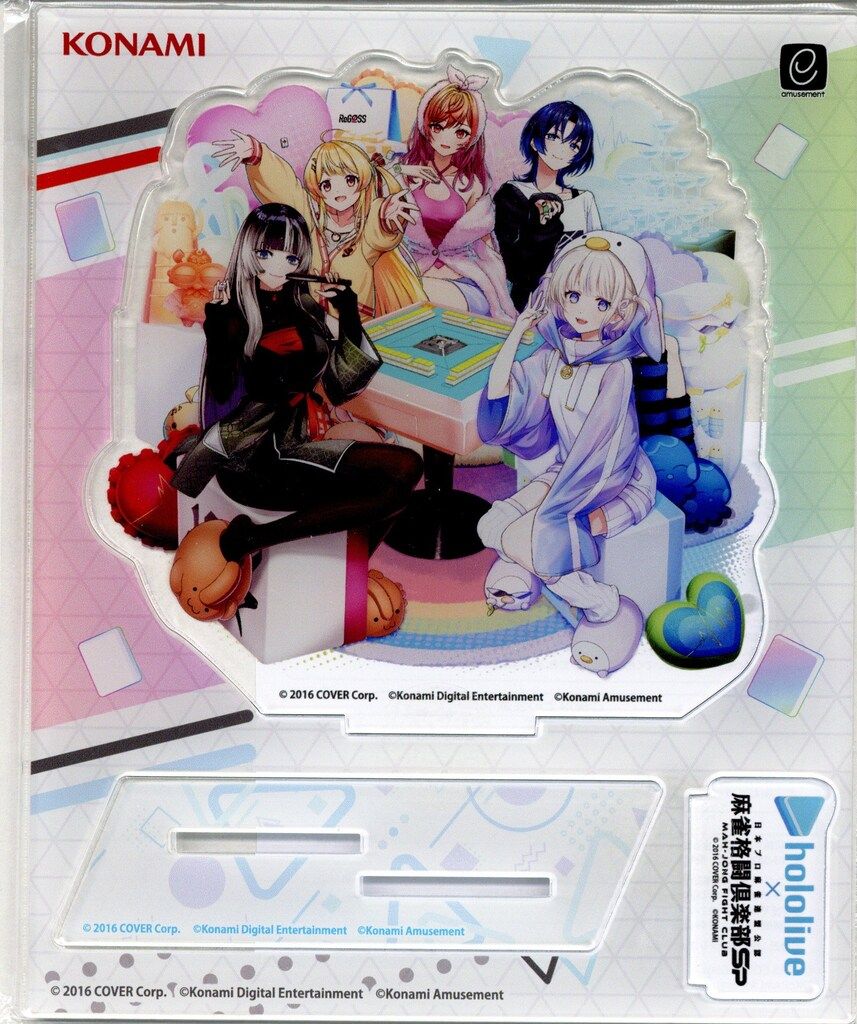 KONAMI 麻雀格闘倶楽部 hololive DEV_IS ReGLOSS アクリル