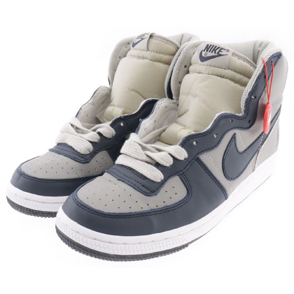 NIKE (ナイキ) TERMINATOR HIGH GEORGETOWN ターミネーター ハイカットスニーカー ジョージタウン ネイビー/グレー US9/27cm 307147 041