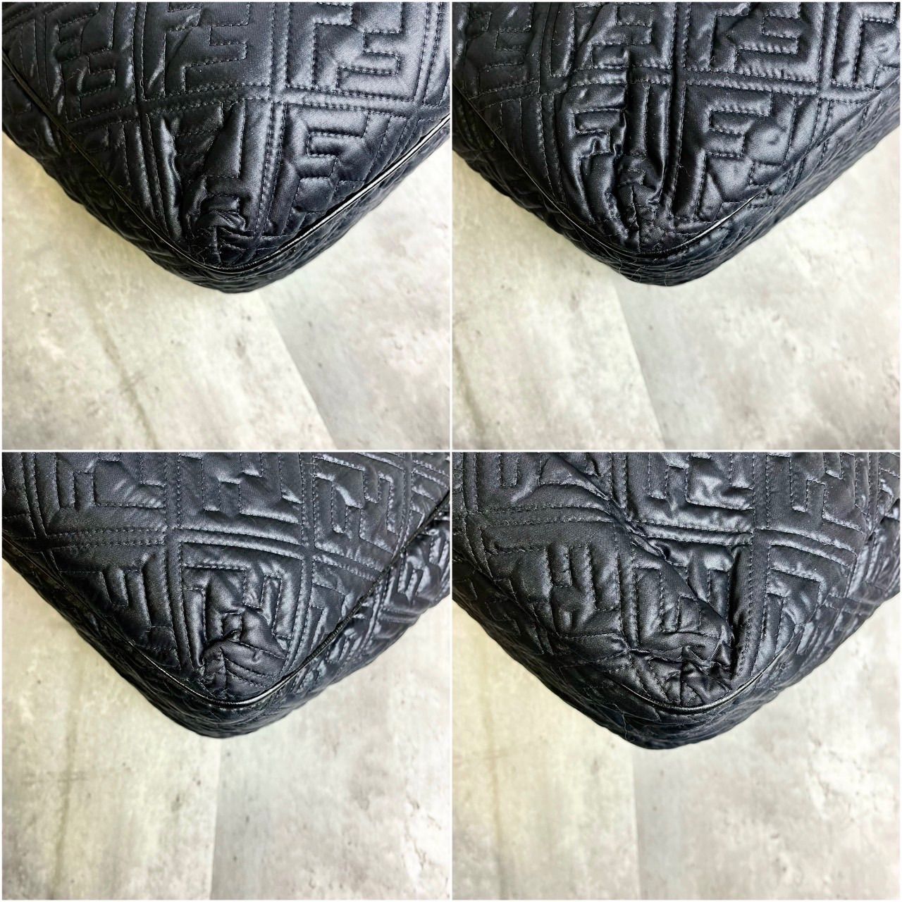 ✨良品✨ FENDI フェンディ トートバッグ ハンドバッグ キルティング 