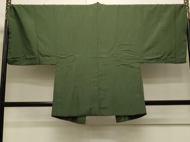 老竹色 洗える着物