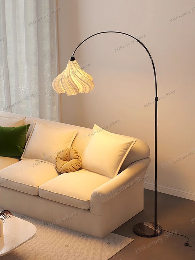 ハーフムーンライト フロアライト LED ライト フロアランプ スタンド