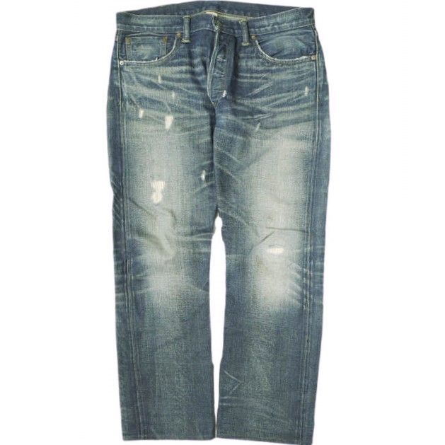 RRL ダブルアールエル アメリカ製 NEVADA WASH LOW STRAIGHT JEAN 