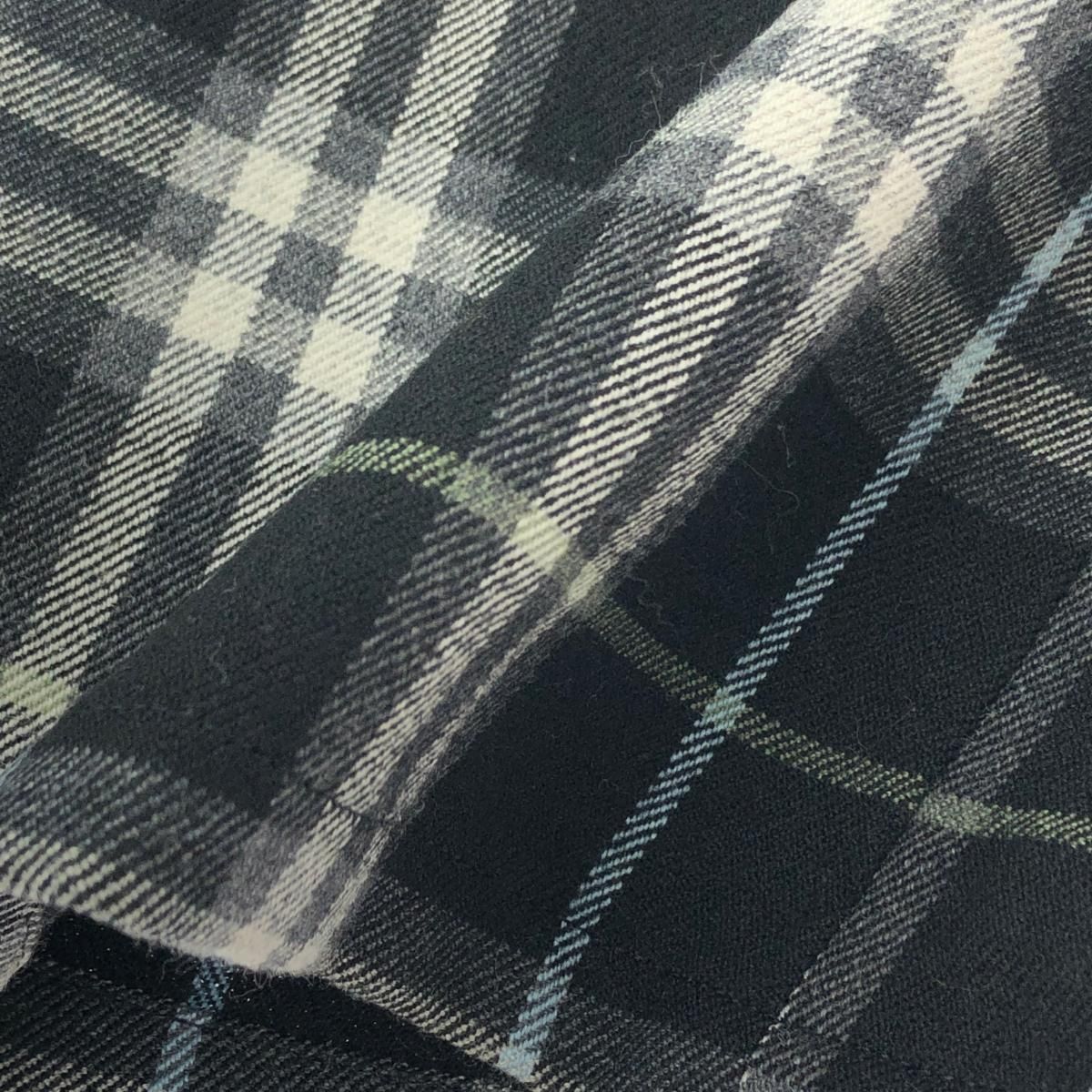 良好 BURBERRY BLUE LABEL バーバリーブルーレーベル チェック柄パンツ  